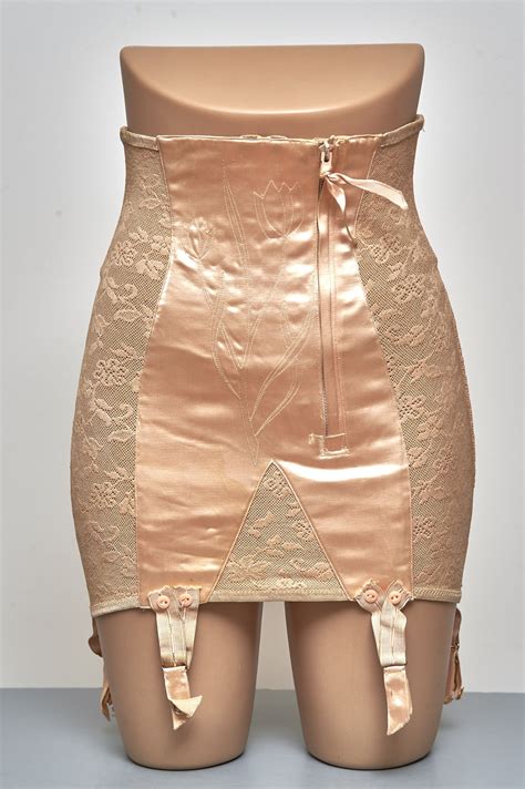 aunty bra|Aunties Vintage Girdle, Longline Bra and Silky Nylons